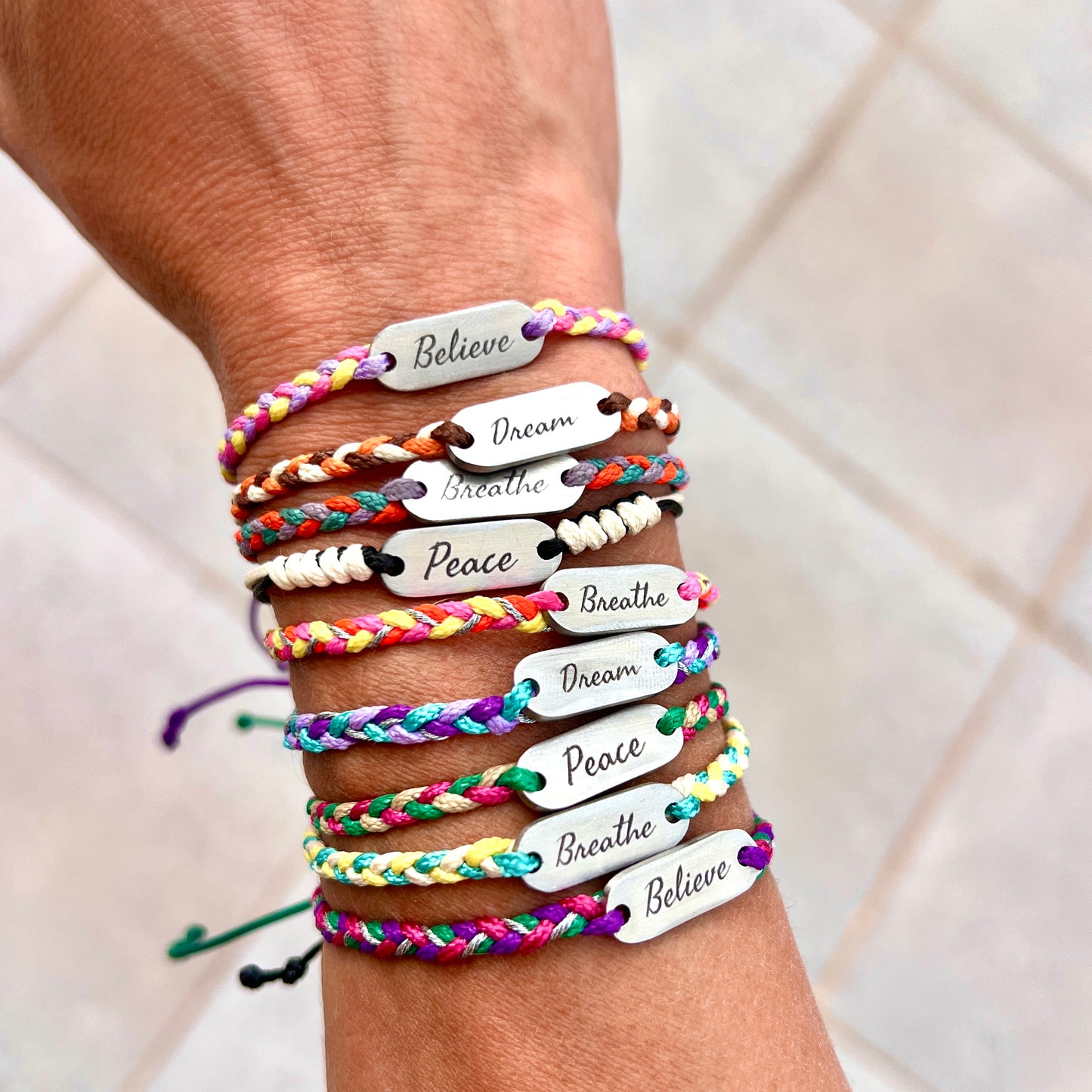 Peace Summer Braided Reminder