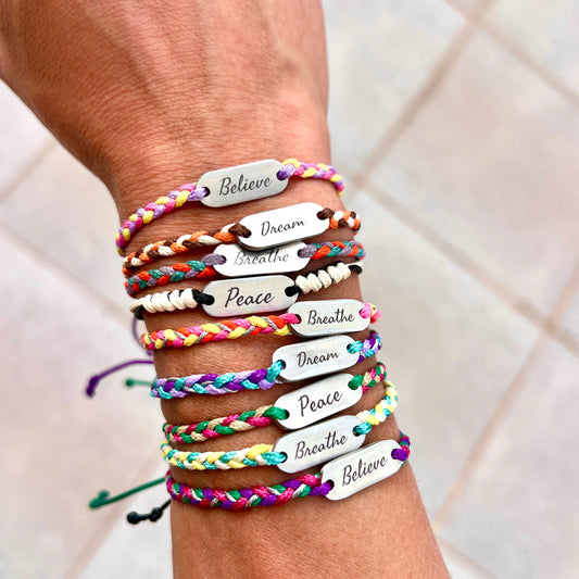 Peace Summer Braided Reminder
